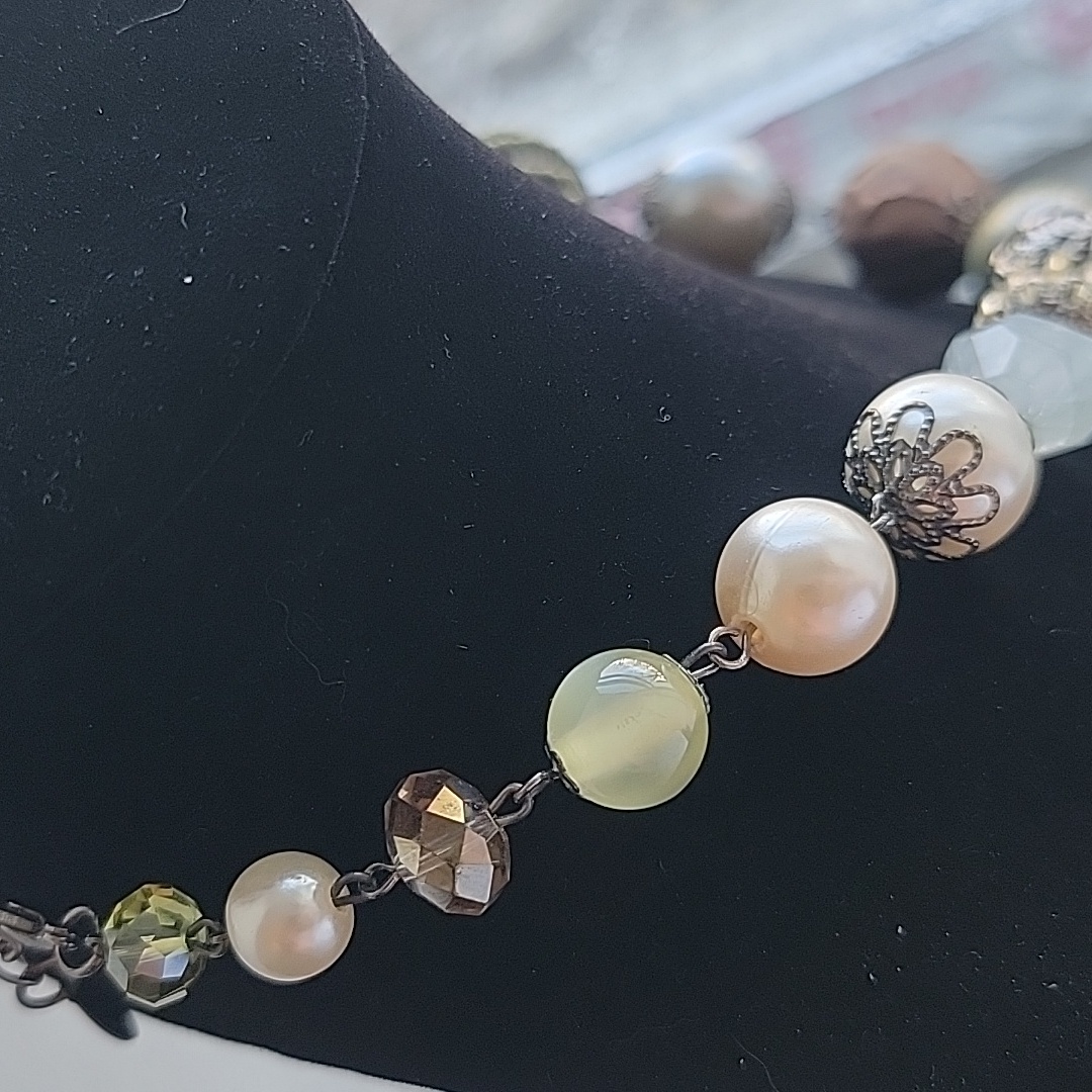 Beaded Statement Necklace